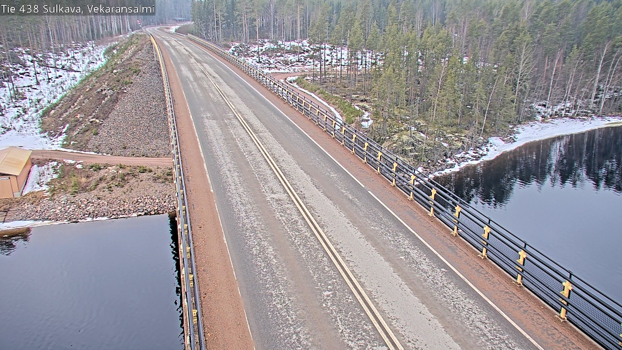 Weather Camera Image Väg 438, Sulkava, Vekaransalmi, Sulkava, Etelä-Savo