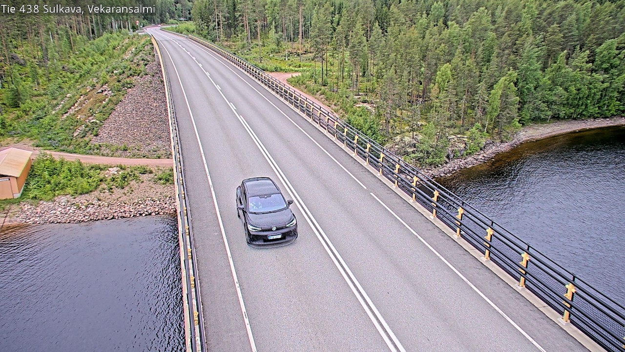 Weather Camera Image Road 438, Sulkava, Vekaransalmi, Sulkava, Etelä-Savo