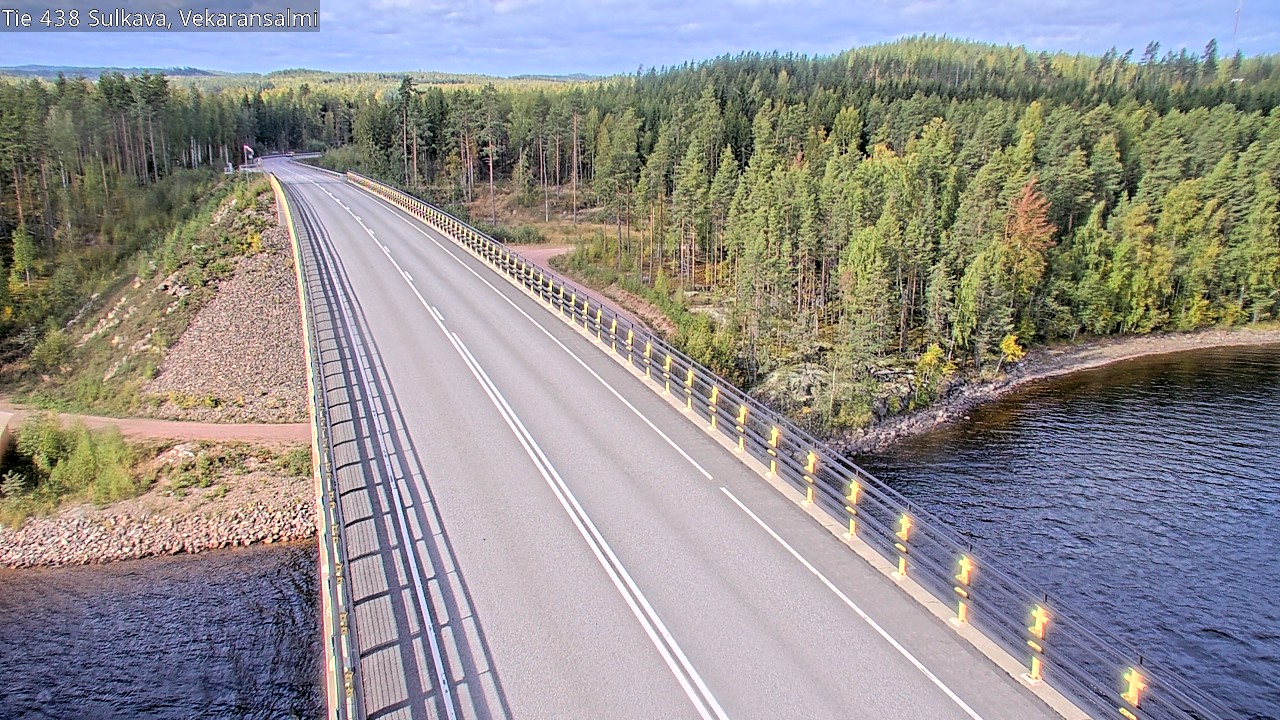 Weather Camera Image Road 438, Sulkava, Vekaransalmi, Sulkava, Etelä-Savo