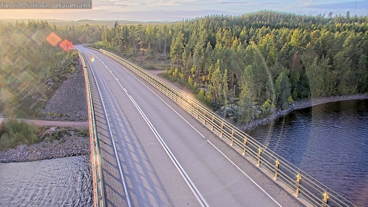 Kelikamerat Kuva Tie 438, Sulkava, Vekaransalmi, Sulkava, Etelä-Savo