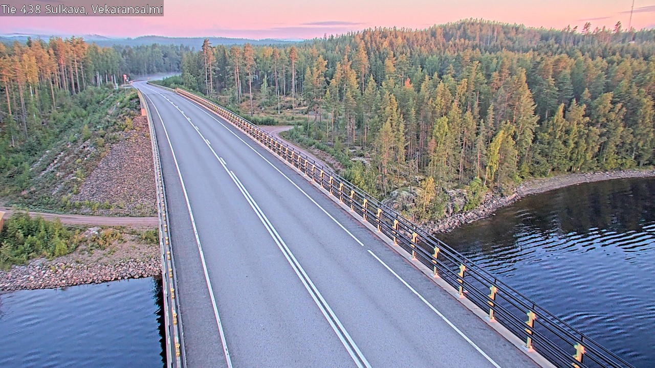 Kelikamerat Kuva Tie 438, Sulkava, Vekaransalmi, Sulkava, Etelä-Savo