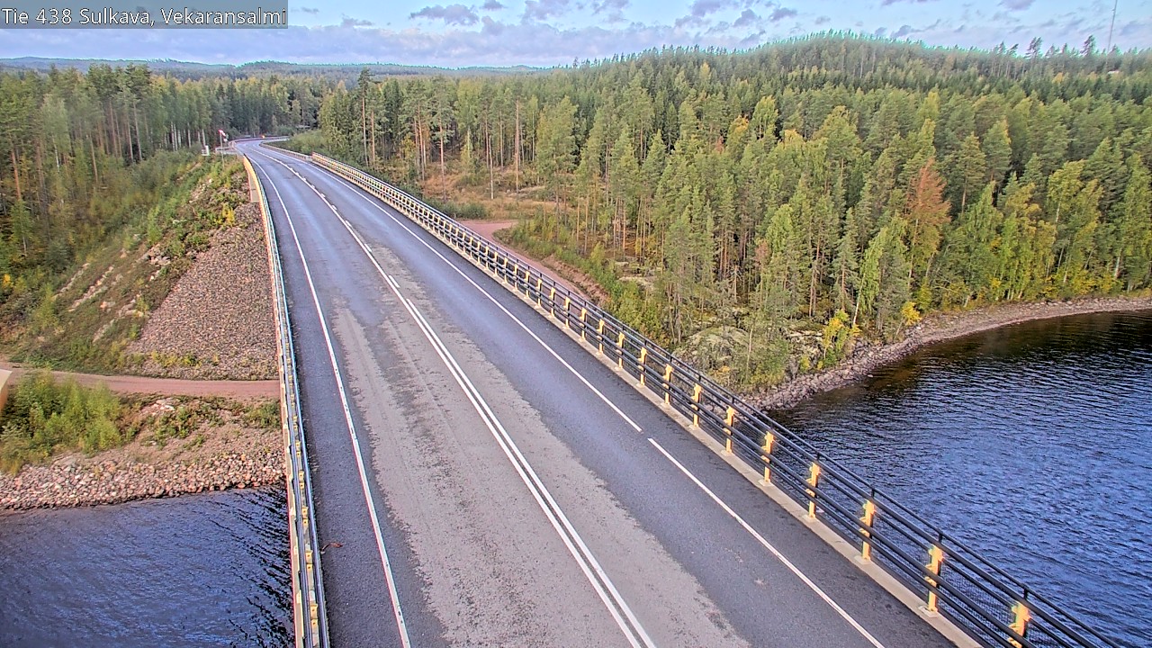 Weather Camera Image Road 438, Sulkava, Vekaransalmi, Sulkava, Etelä-Savo