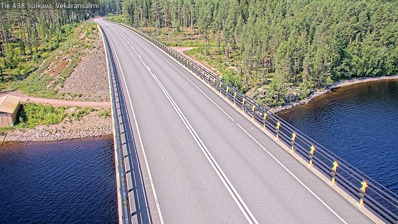 Weather Camera Image Road 438, Sulkava, Vekaransalmi, Sulkava, Etelä-Savo