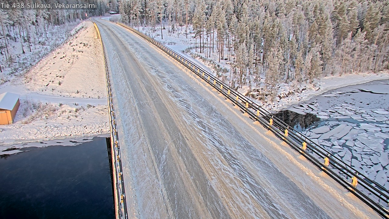 Weather Camera Image Väg 438, Sulkava, Vekaransalmi, Sulkava, Etelä-Savo