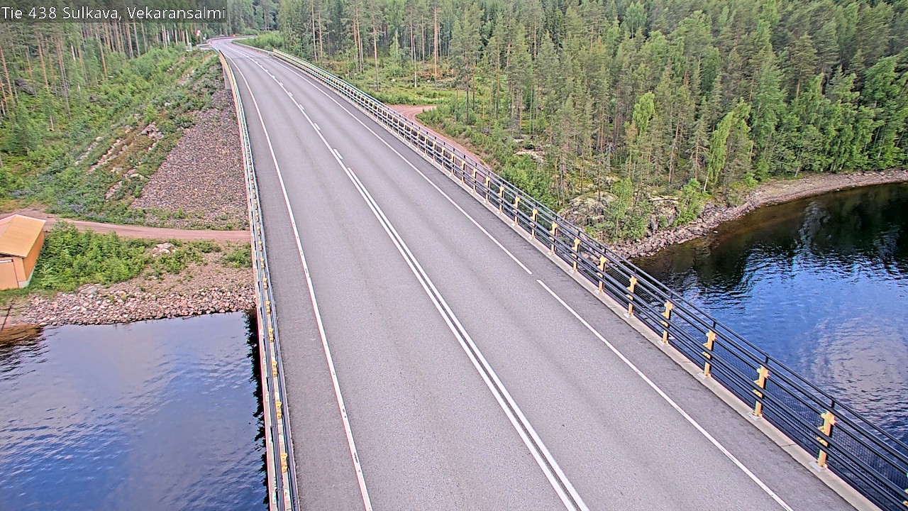 Weather Camera Image Road 438, Sulkava, Vekaransalmi, Sulkava, Etelä-Savo