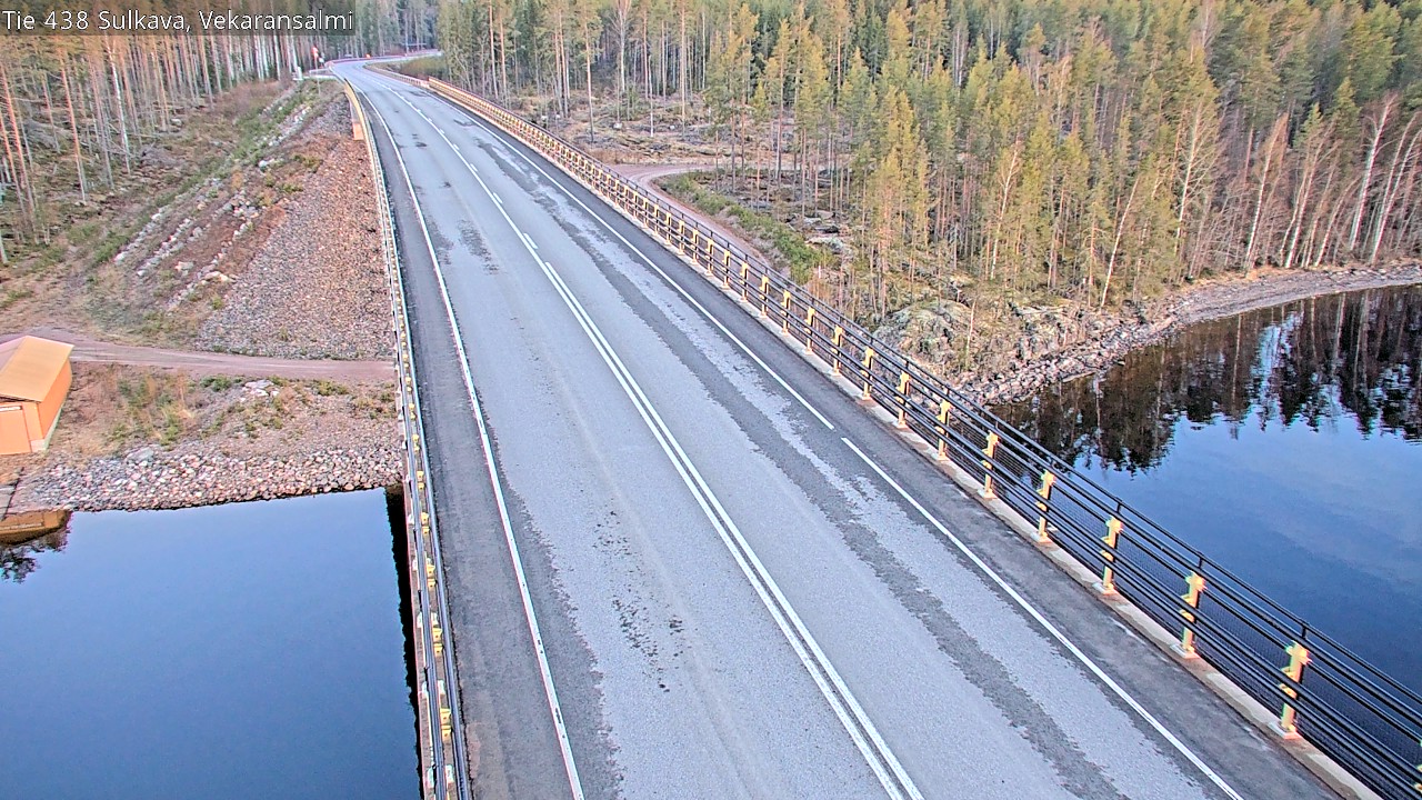 Kelikamerat Kuva Tie 438, Sulkava, Vekaransalmi, Sulkava, Etelä-Savo