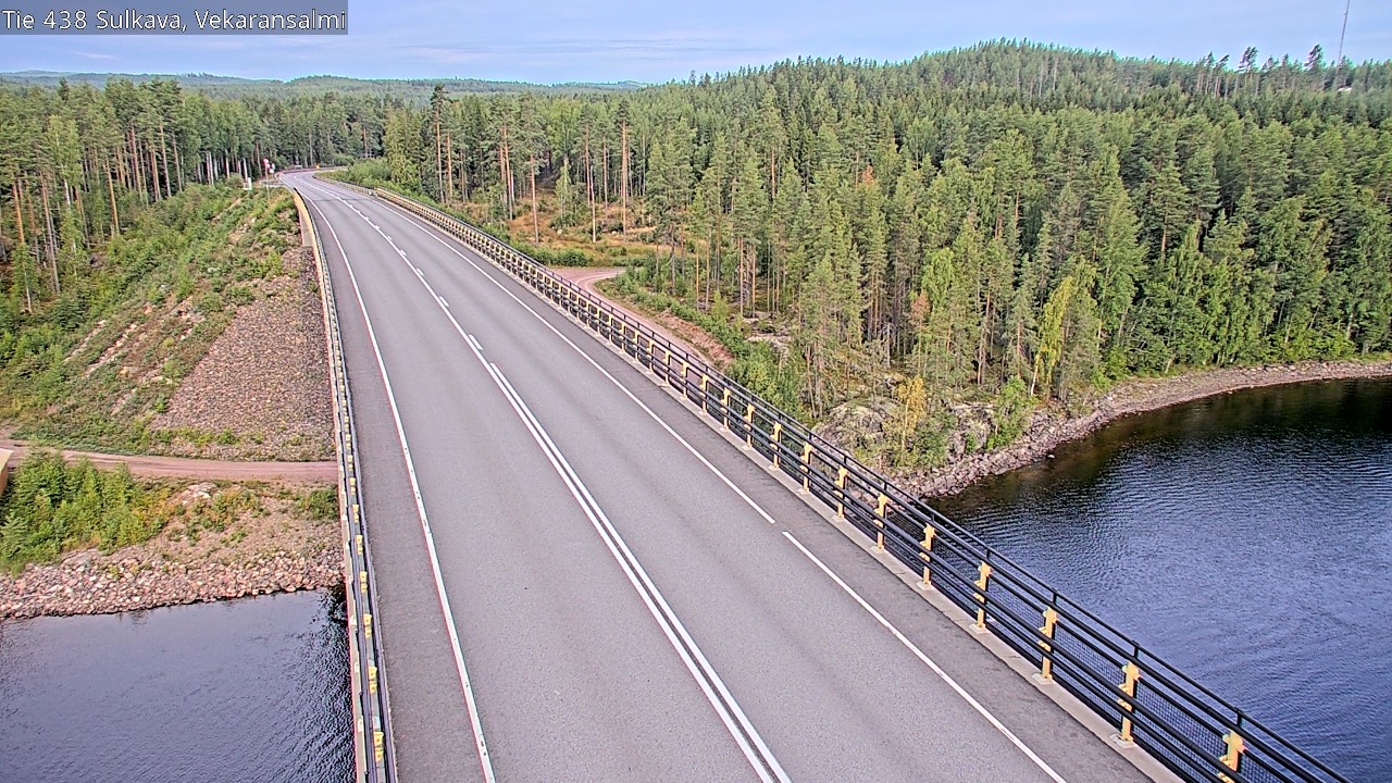 Weather Camera Image Road 438, Sulkava, Vekaransalmi, Sulkava, Etelä-Savo