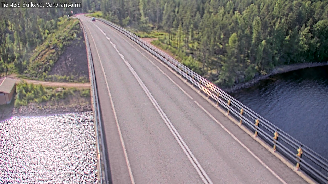 Weather Camera Image Road 438, Sulkava, Vekaransalmi, Sulkava, Etelä-Savo