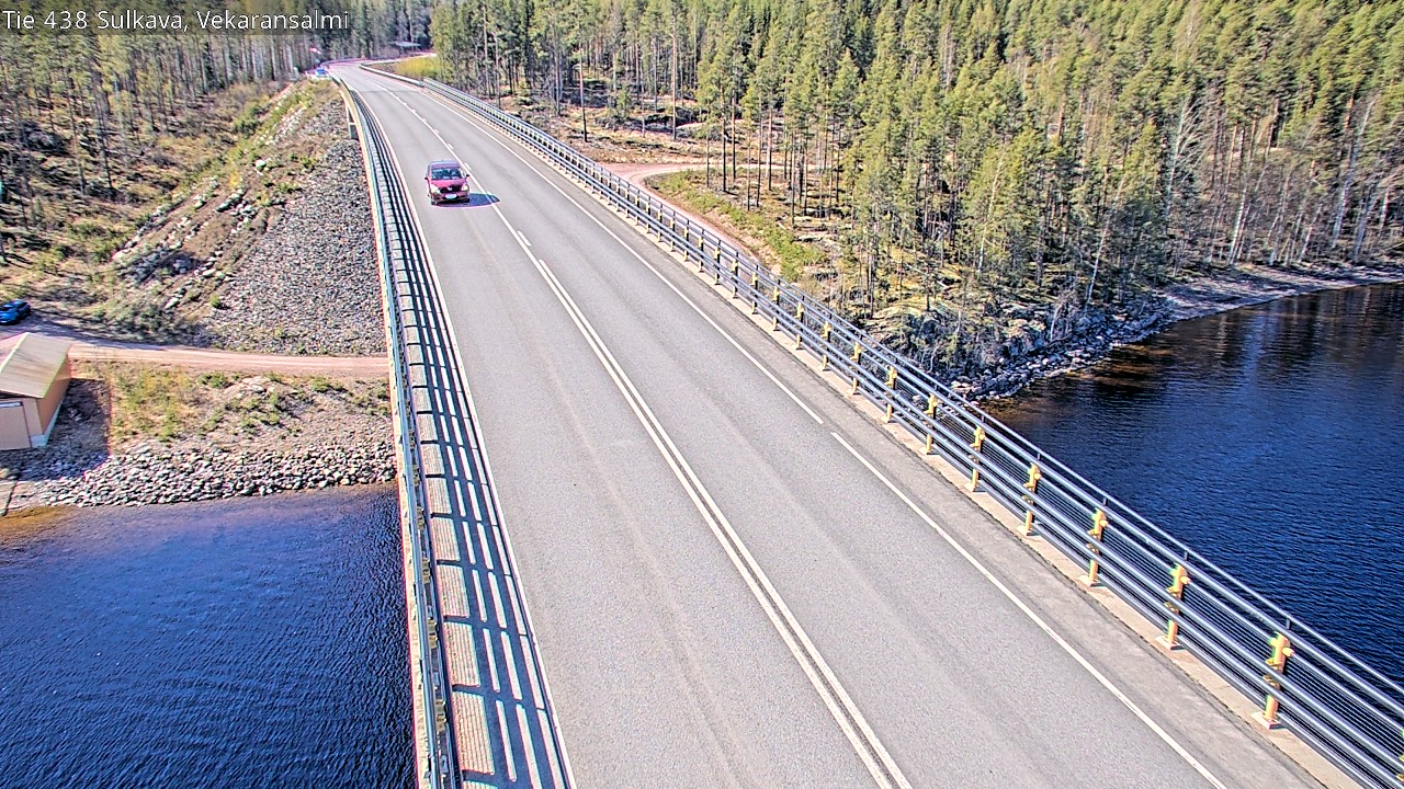 Kelikamerat Kuva Tie 438, Sulkava, Vekaransalmi, Sulkava, Etelä-Savo