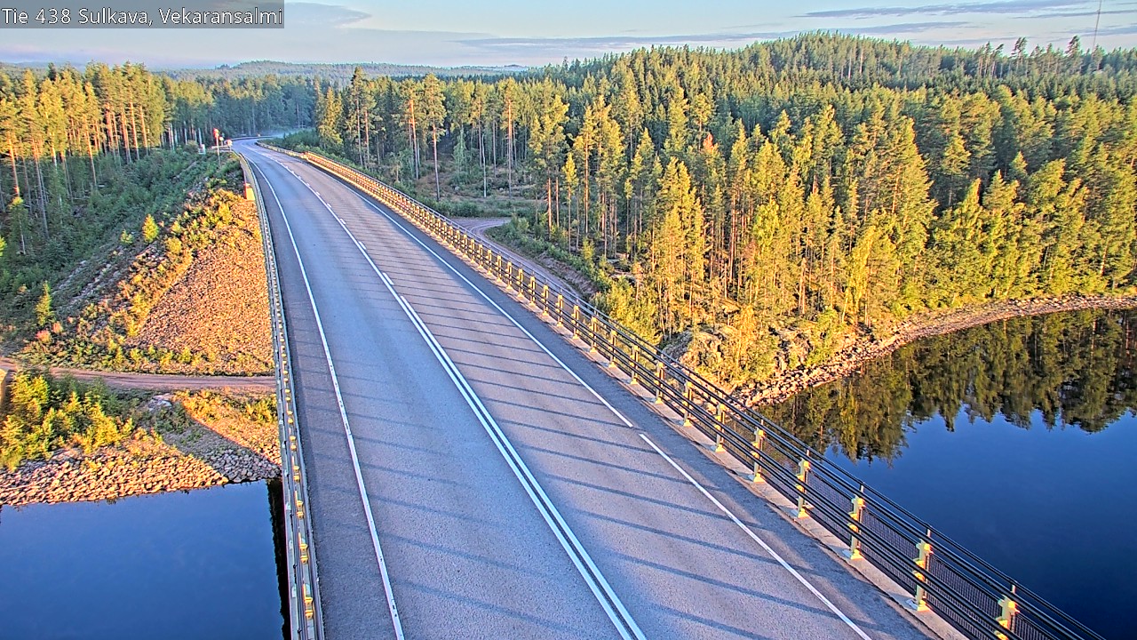 Kelikamerat Kuva Tie 438, Sulkava, Vekaransalmi, Sulkava, Etelä-Savo
