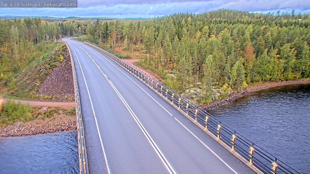 Kelikamerat Kuva Tie 438, Sulkava, Vekaransalmi, Sulkava, Etelä-Savo