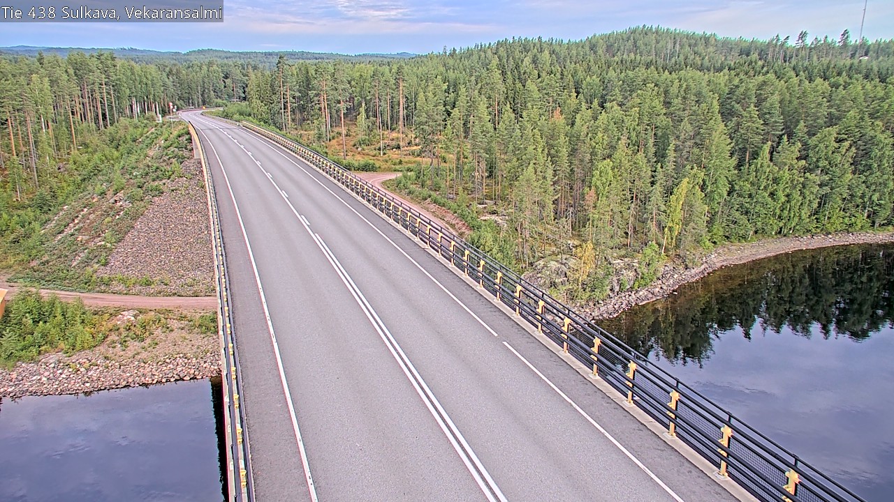 Weather Camera Image Road 438, Sulkava, Vekaransalmi, Sulkava, Etelä-Savo