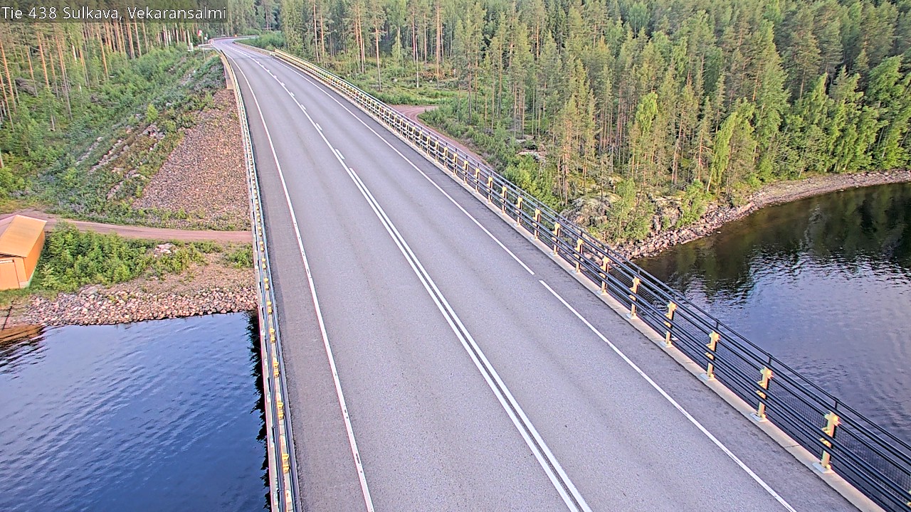 Weather Camera Image Road 438, Sulkava, Vekaransalmi, Sulkava, Etelä-Savo