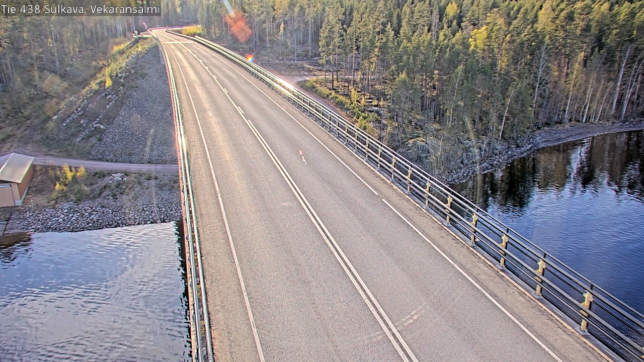 Kelikamerat Kuva Tie 438, Sulkava, Vekaransalmi, Sulkava, Etelä-Savo