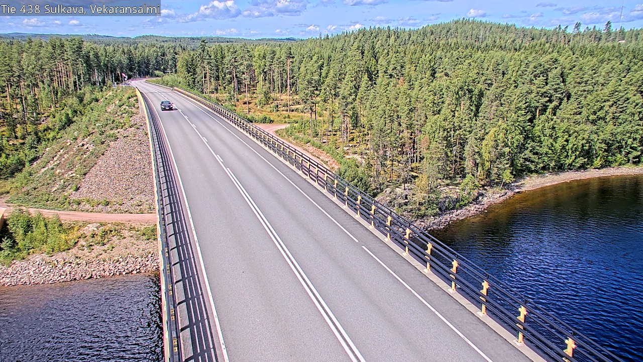 Kelikamerat Kuva Tie 438, Sulkava, Vekaransalmi, Sulkava, Etelä-Savo
