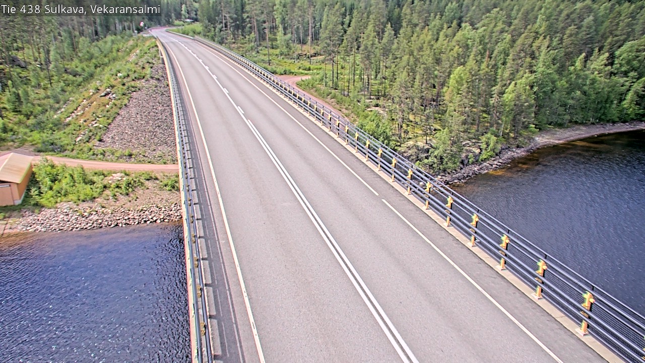 Weather Camera Image Road 438, Sulkava, Vekaransalmi, Sulkava, Etelä-Savo