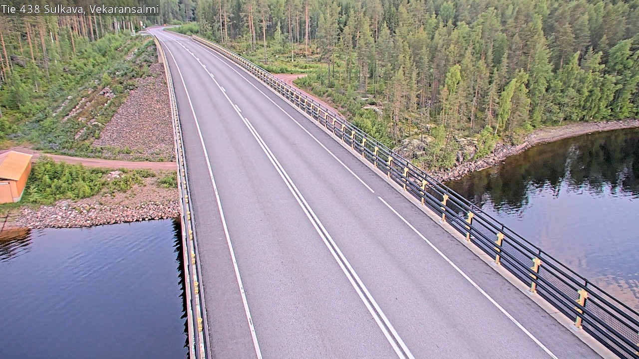 Weather Camera Image Road 438, Sulkava, Vekaransalmi, Sulkava, Etelä-Savo