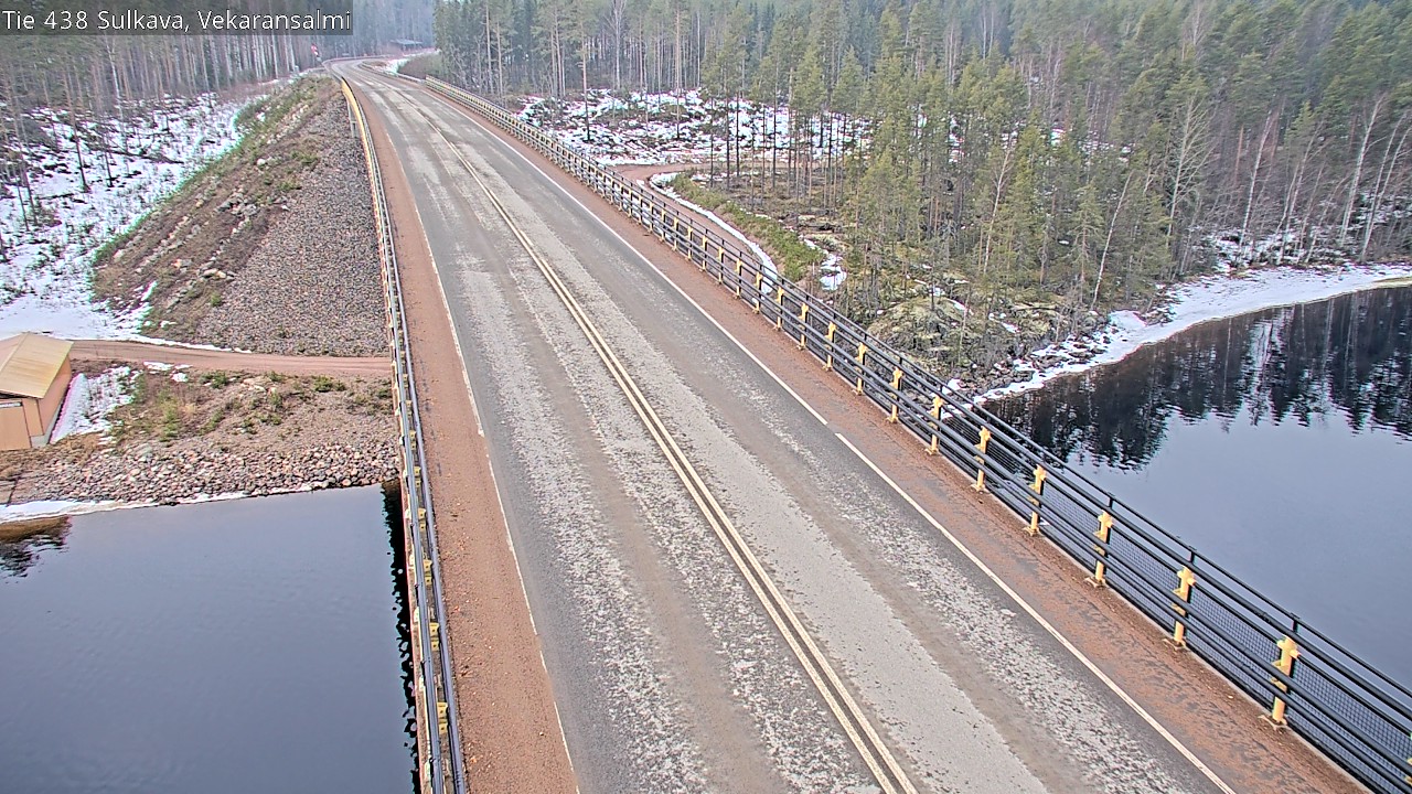 Weather Camera Image Väg 438, Sulkava, Vekaransalmi, Sulkava, Etelä-Savo