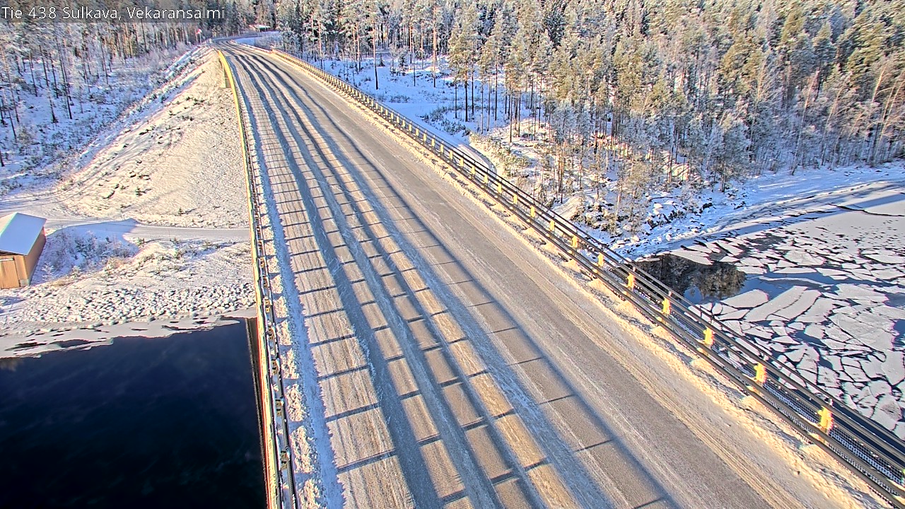 Weather Camera Image Road 438, Sulkava, Vekaransalmi, Sulkava, Etelä-Savo