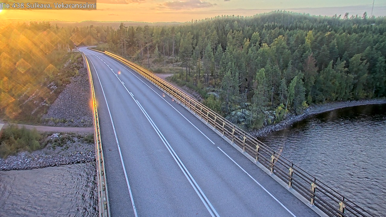 Kelikamerat Kuva Tie 438, Sulkava, Vekaransalmi, Sulkava, Etelä-Savo