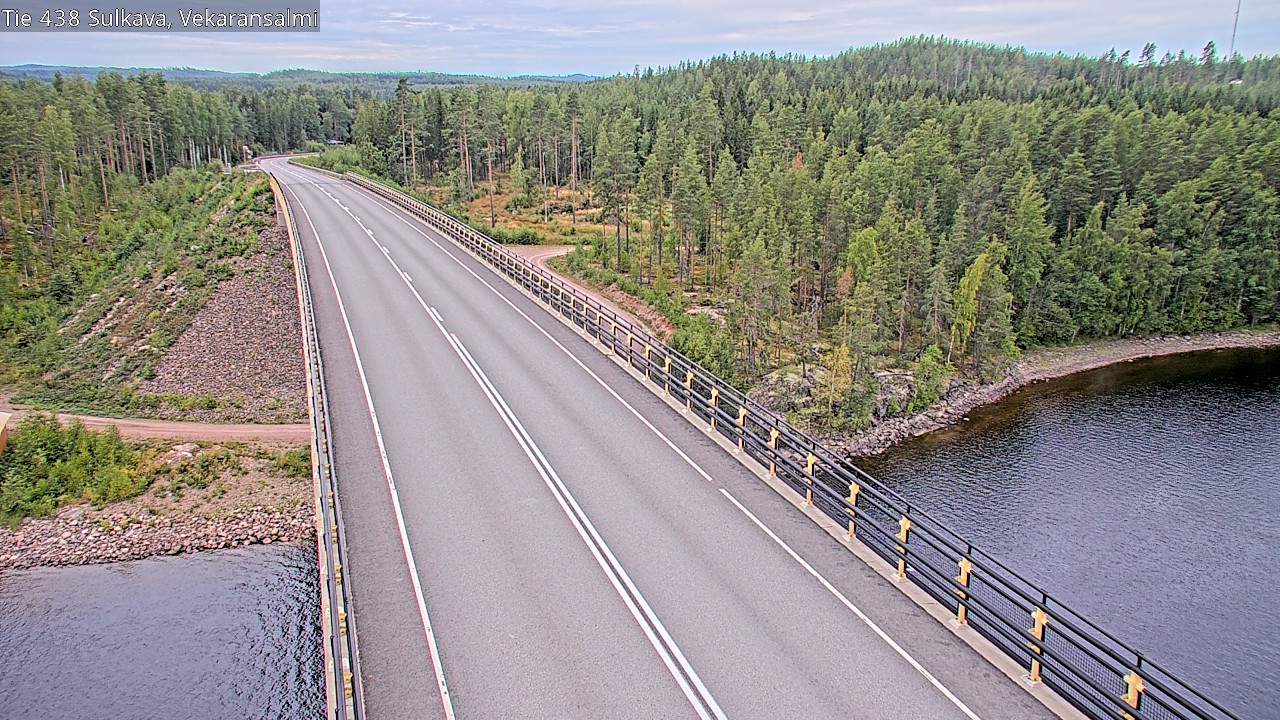 Weather Camera Image Road 438, Sulkava, Vekaransalmi, Sulkava, Etelä-Savo