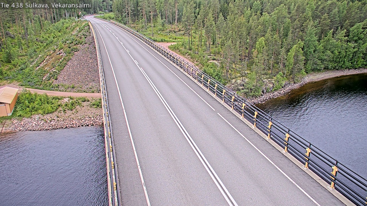 Weather Camera Image Road 438, Sulkava, Vekaransalmi, Sulkava, Etelä-Savo