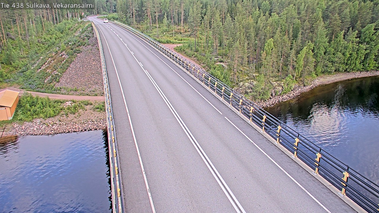 Weather Camera Image Road 438, Sulkava, Vekaransalmi, Sulkava, Etelä-Savo