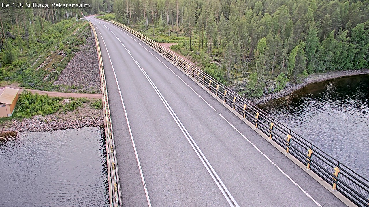 Weather Camera Image Road 438, Sulkava, Vekaransalmi, Sulkava, Etelä-Savo
