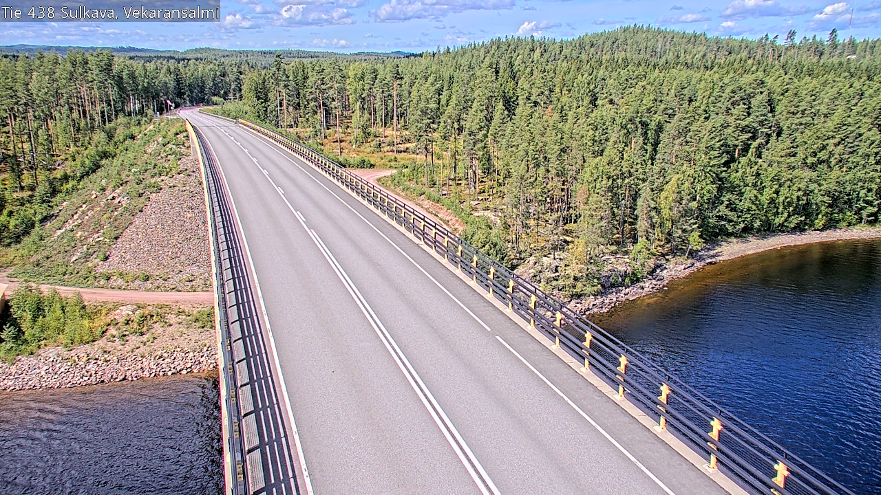 Kelikamerat Kuva Tie 438, Sulkava, Vekaransalmi, Sulkava, Etelä-Savo