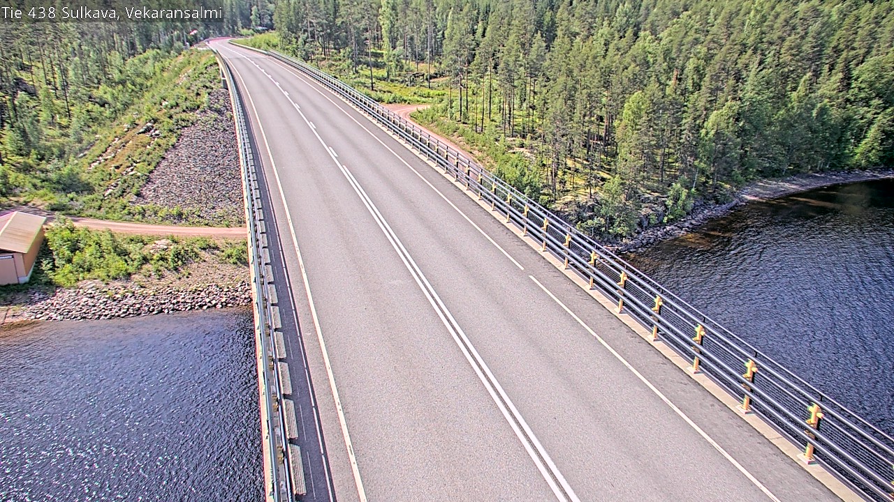 Weather Camera Image Road 438, Sulkava, Vekaransalmi, Sulkava, Etelä-Savo