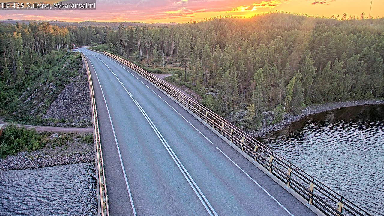 Kelikamerat Kuva Tie 438, Sulkava, Vekaransalmi, Sulkava, Etelä-Savo