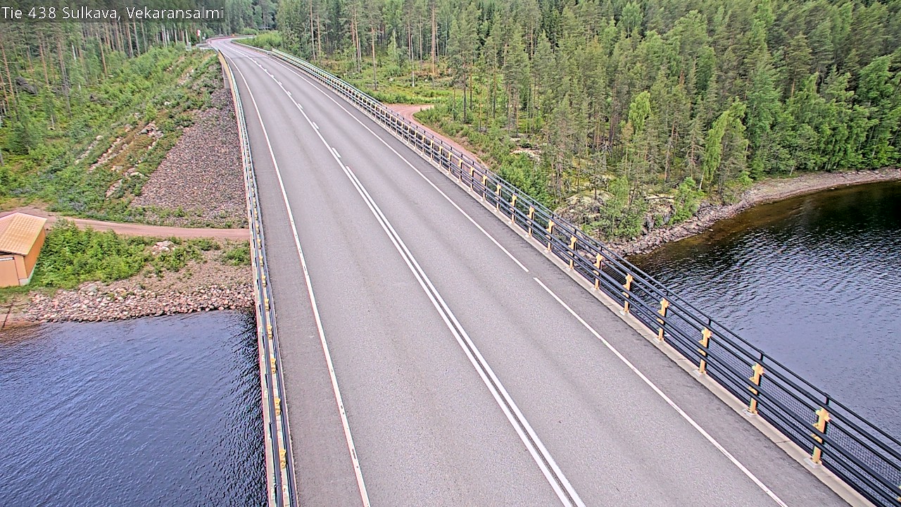 Weather Camera Image Road 438, Sulkava, Vekaransalmi, Sulkava, Etelä-Savo