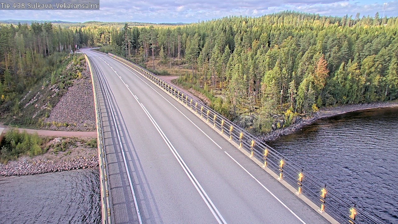 Weather Camera Image Road 438, Sulkava, Vekaransalmi, Sulkava, Etelä-Savo