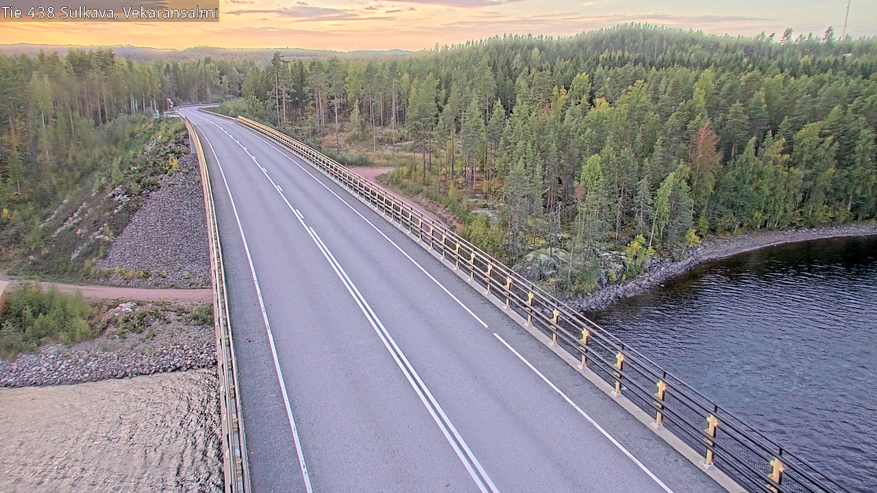 Kelikamerat Kuva Tie 438, Sulkava, Vekaransalmi, Sulkava, Etelä-Savo