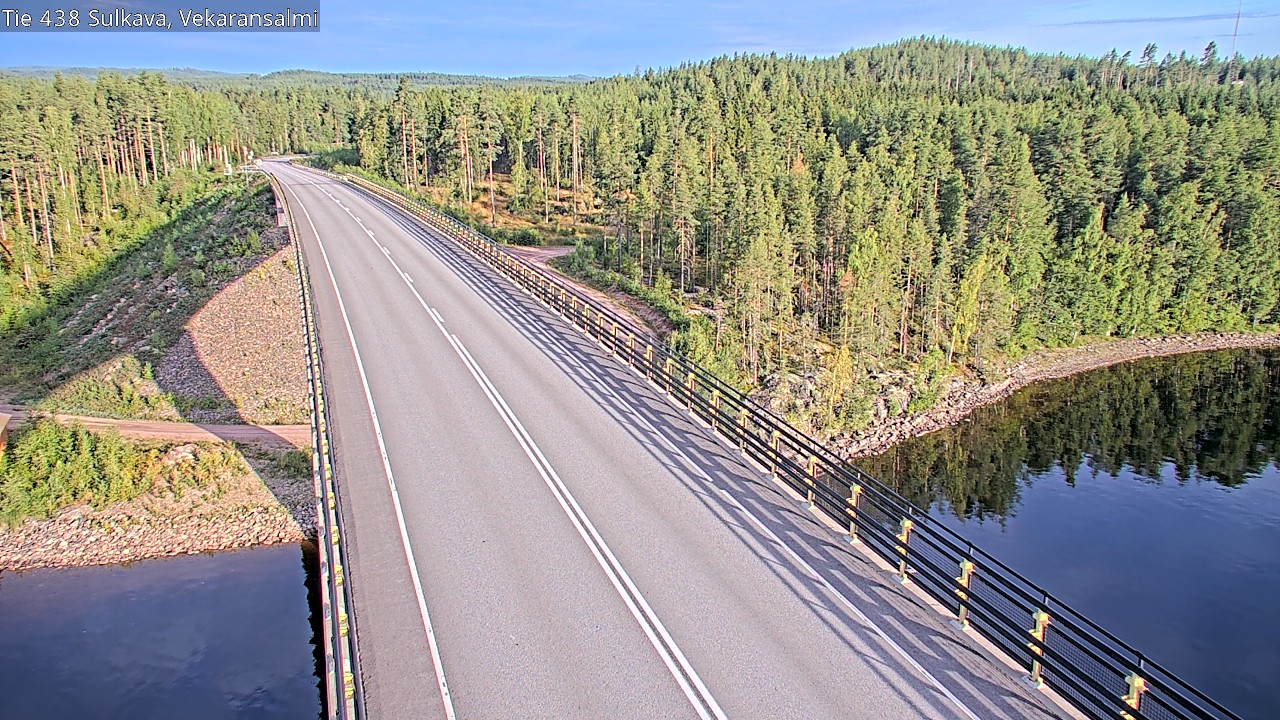 Weather Camera Image Road 438, Sulkava, Vekaransalmi, Sulkava, Etelä-Savo