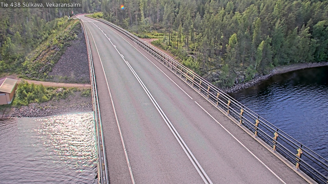 Weather Camera Image Road 438, Sulkava, Vekaransalmi, Sulkava, Etelä-Savo
