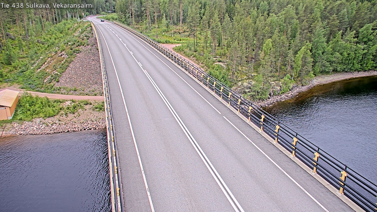 Weather Camera Image Road 438, Sulkava, Vekaransalmi, Sulkava, Etelä-Savo