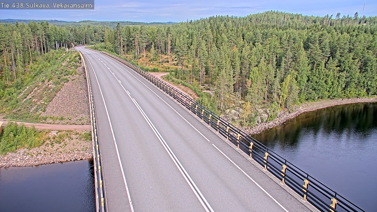 Weather Camera Image Road 438, Sulkava, Vekaransalmi, Sulkava, Etelä-Savo