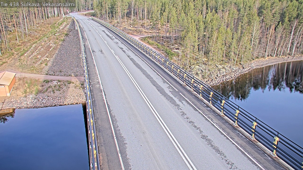 Kelikamerat Kuva Tie 438, Sulkava, Vekaransalmi, Sulkava, Etelä-Savo