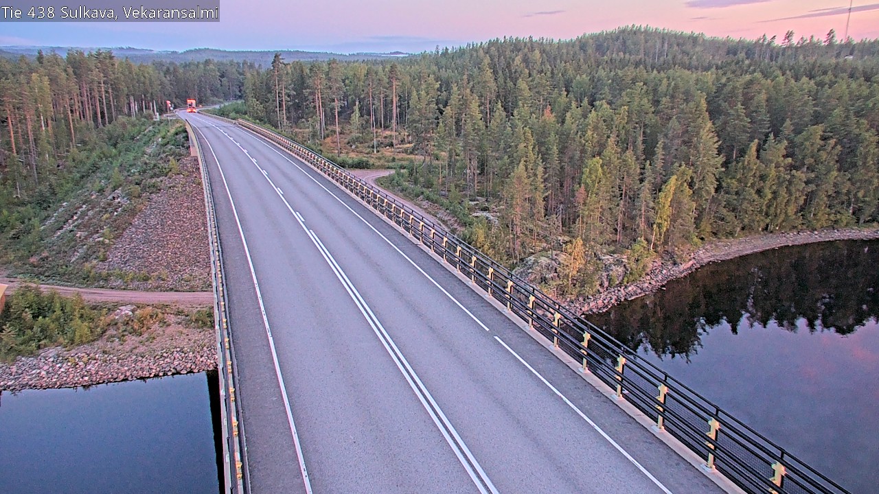 Kelikamerat Kuva Tie 438, Sulkava, Vekaransalmi, Sulkava, Etelä-Savo