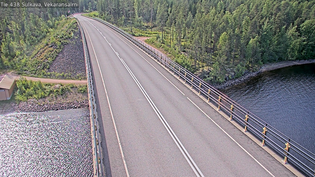 Weather Camera Image Road 438, Sulkava, Vekaransalmi, Sulkava, Etelä-Savo