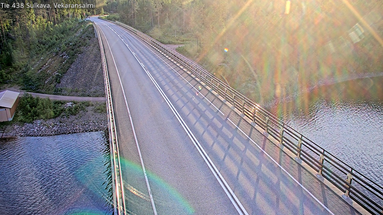 Weather Camera Image Road 438, Sulkava, Vekaransalmi, Sulkava, Etelä-Savo