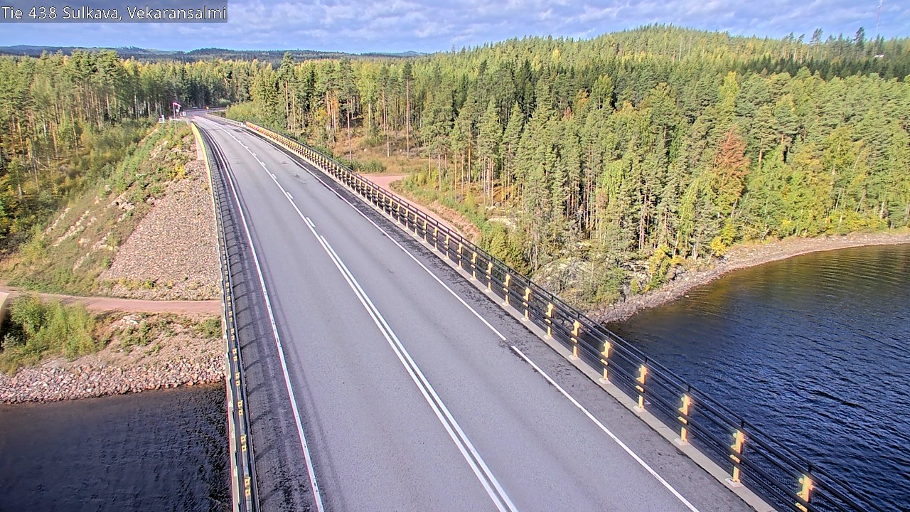 Weather Camera Image Road 438, Sulkava, Vekaransalmi, Sulkava, Etelä-Savo