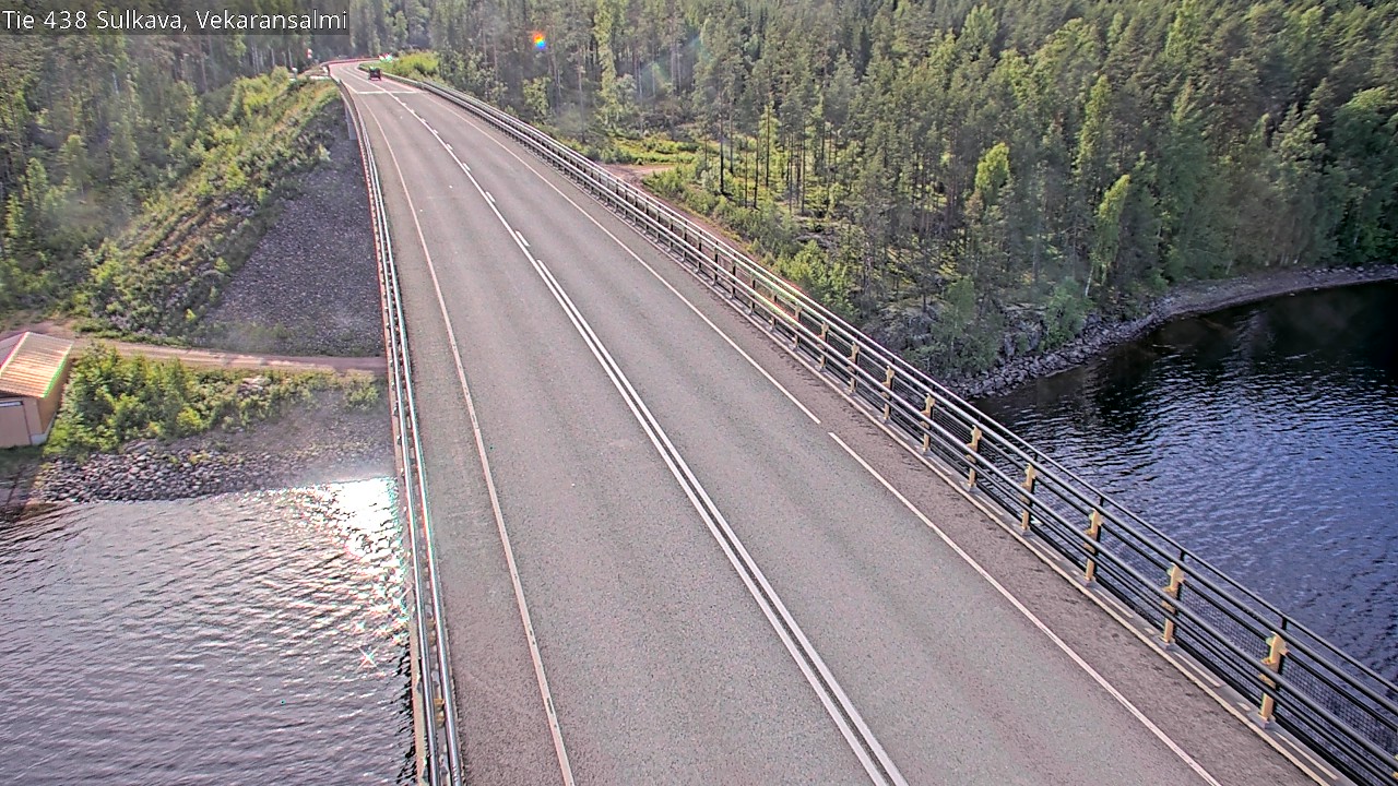 Weather Camera Image Road 438, Sulkava, Vekaransalmi, Sulkava, Etelä-Savo