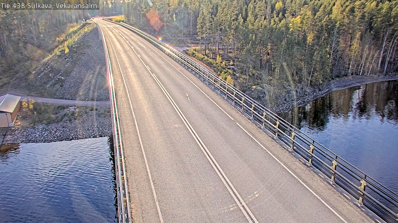 Kelikamerat Kuva Tie 438, Sulkava, Vekaransalmi, Sulkava, Etelä-Savo