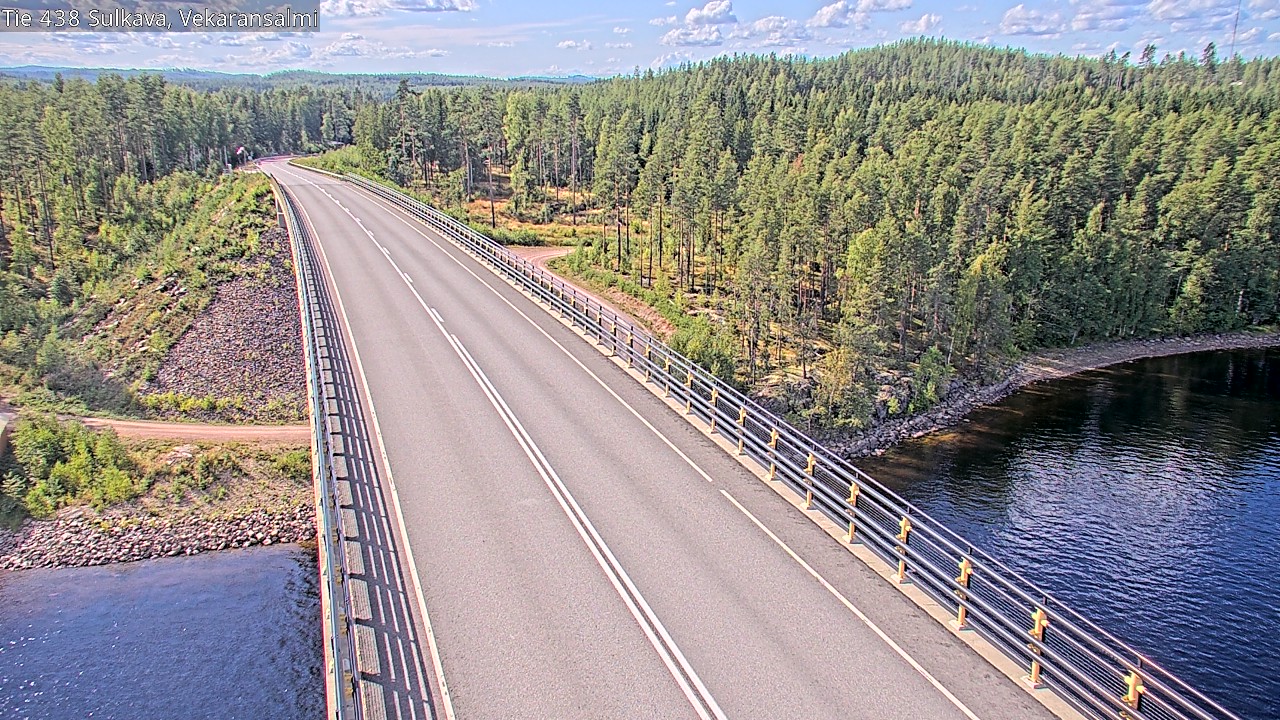 Kelikamerat Kuva Tie 438, Sulkava, Vekaransalmi, Sulkava, Etelä-Savo