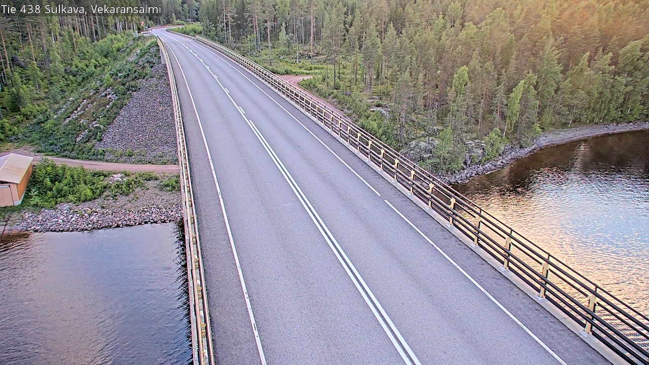 Weather Camera Image Road 438, Sulkava, Vekaransalmi, Sulkava, Etelä-Savo