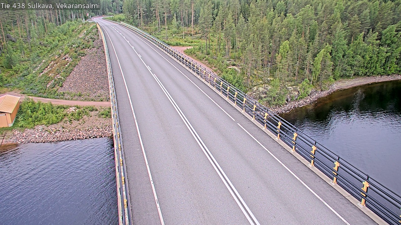 Weather Camera Image Road 438, Sulkava, Vekaransalmi, Sulkava, Etelä-Savo