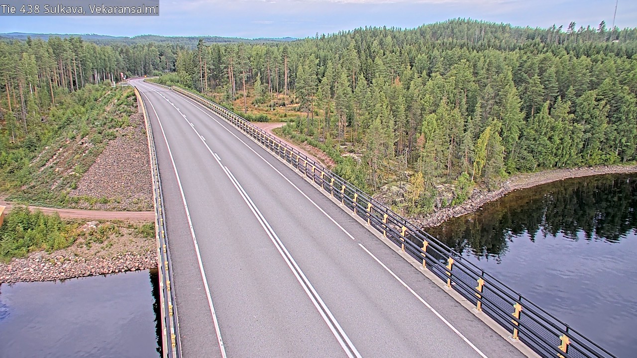 Weather Camera Image Road 438, Sulkava, Vekaransalmi, Sulkava, Etelä-Savo