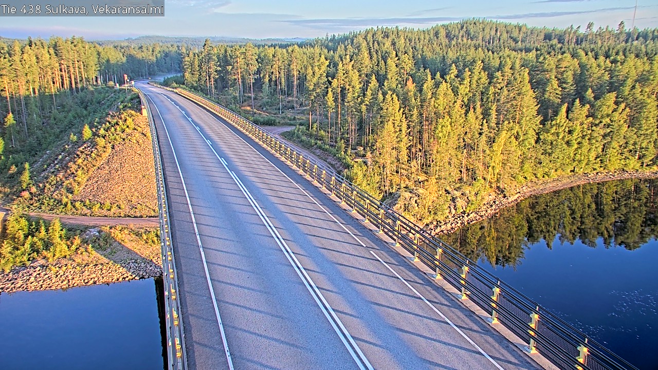 Kelikamerat Kuva Tie 438, Sulkava, Vekaransalmi, Sulkava, Etelä-Savo